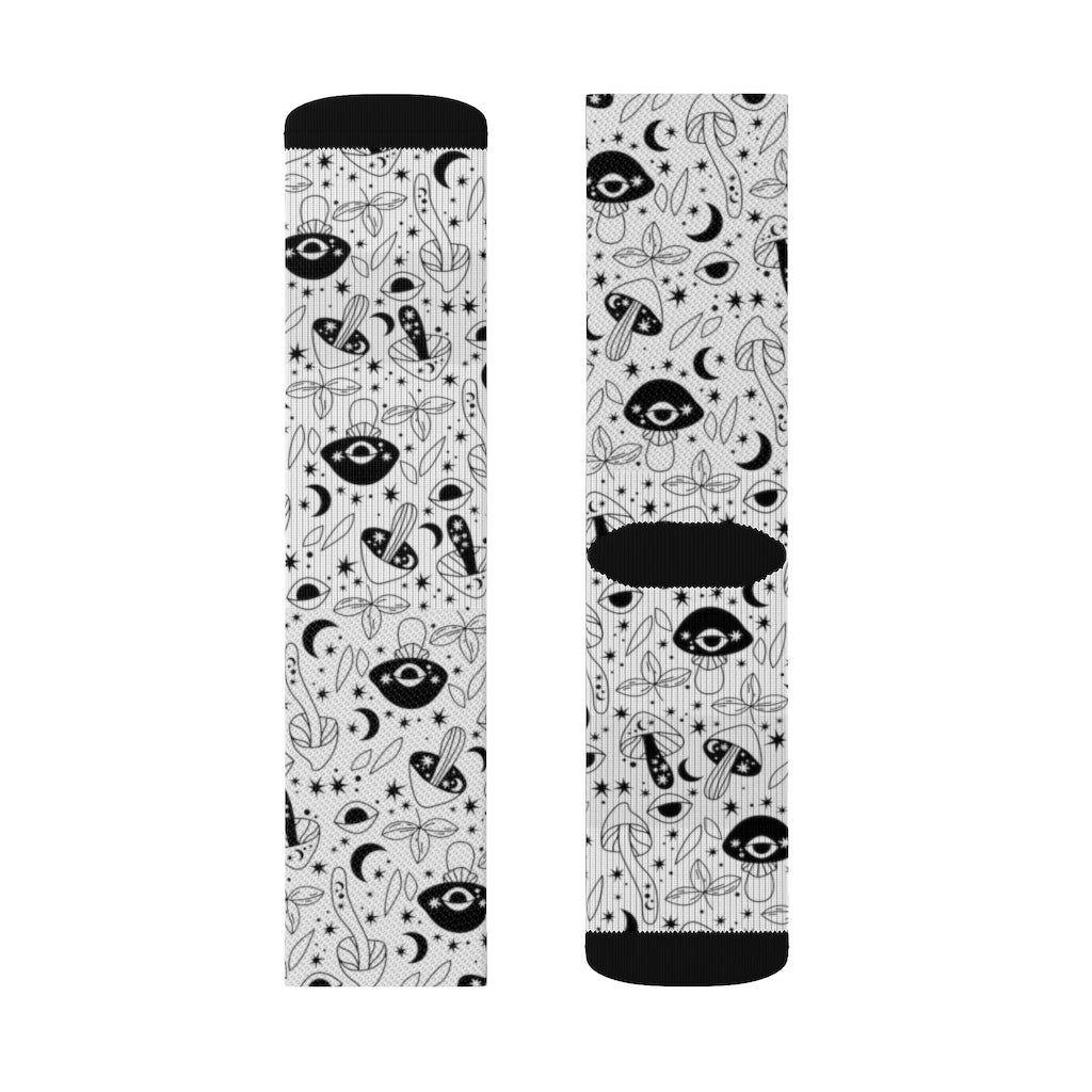 Celestial Mushroom Socks