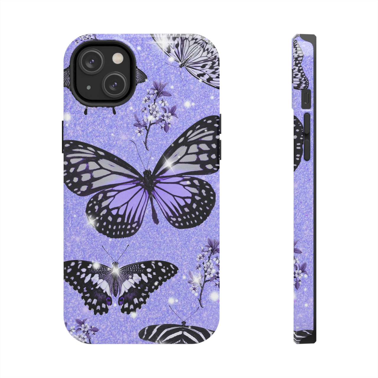 Purple Butterfly Tough Phone Cases, Case-Mate