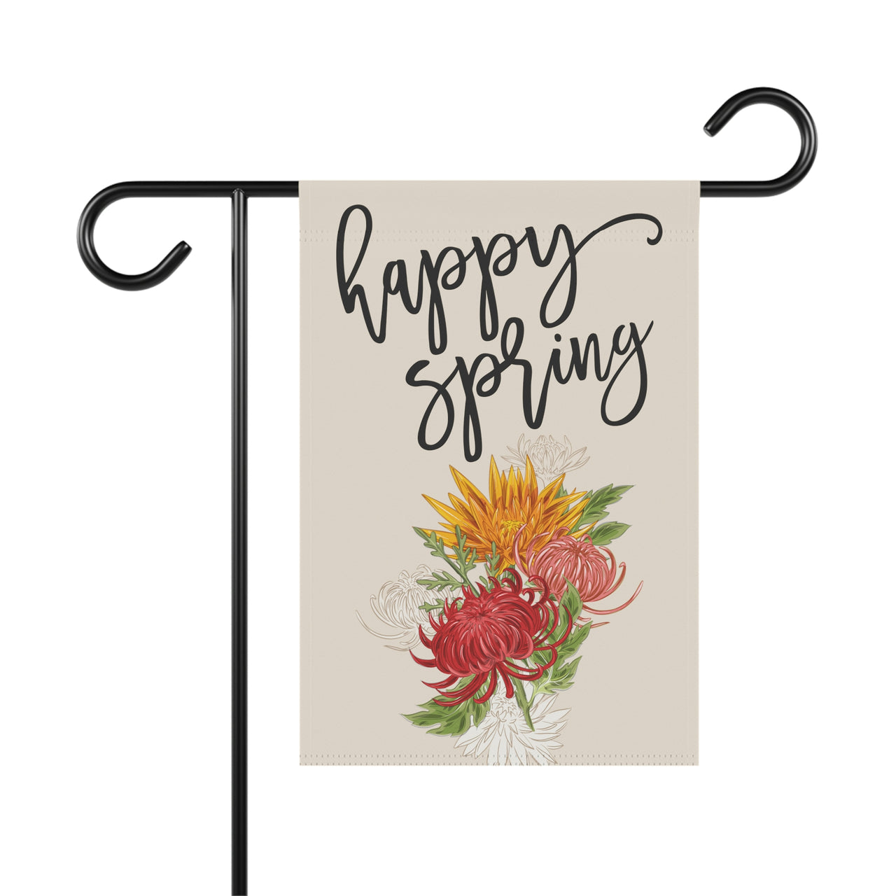 Happy Spring Garden Flag