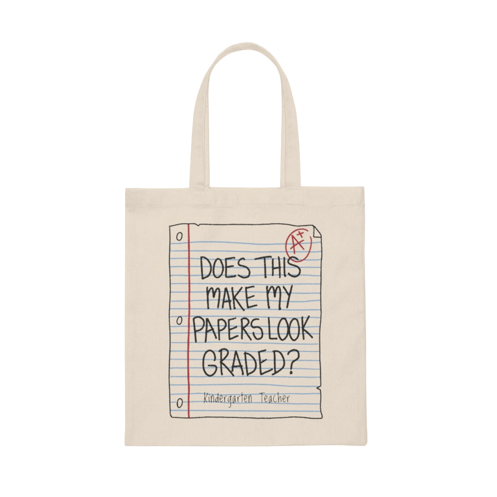 Kindergarten Teacher Tote Bag