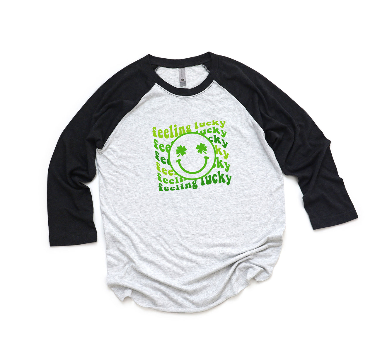 Feeling Lucky St. Patrick's Day Baseball Tee Shirt