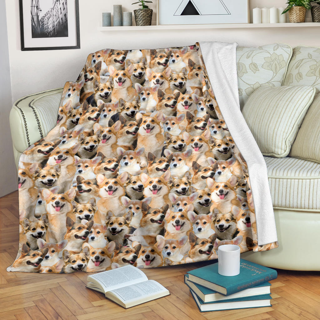 Corgi Blanket