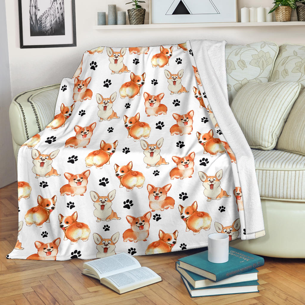 Welsh Corgi Paw