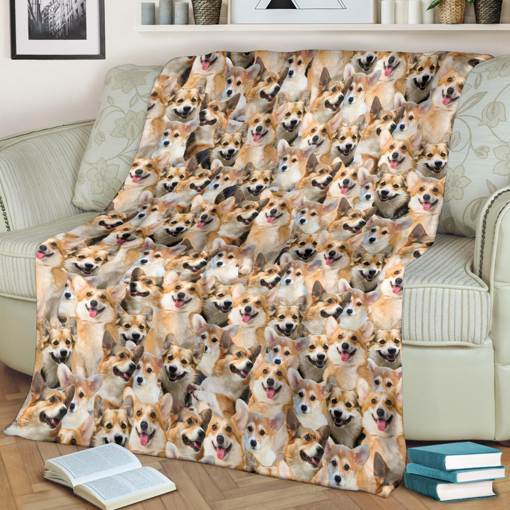 Corgi Blanket