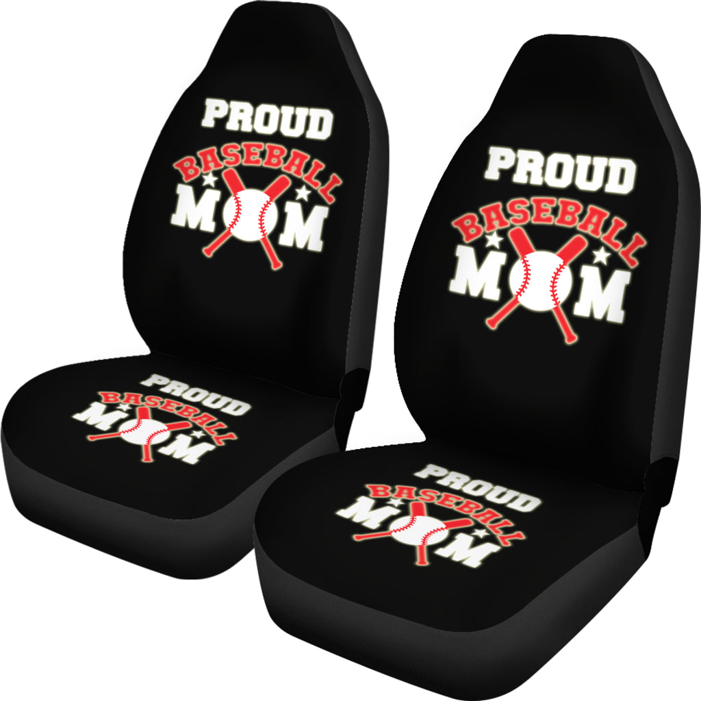 Proud Baseball Mom Car Seat Covers