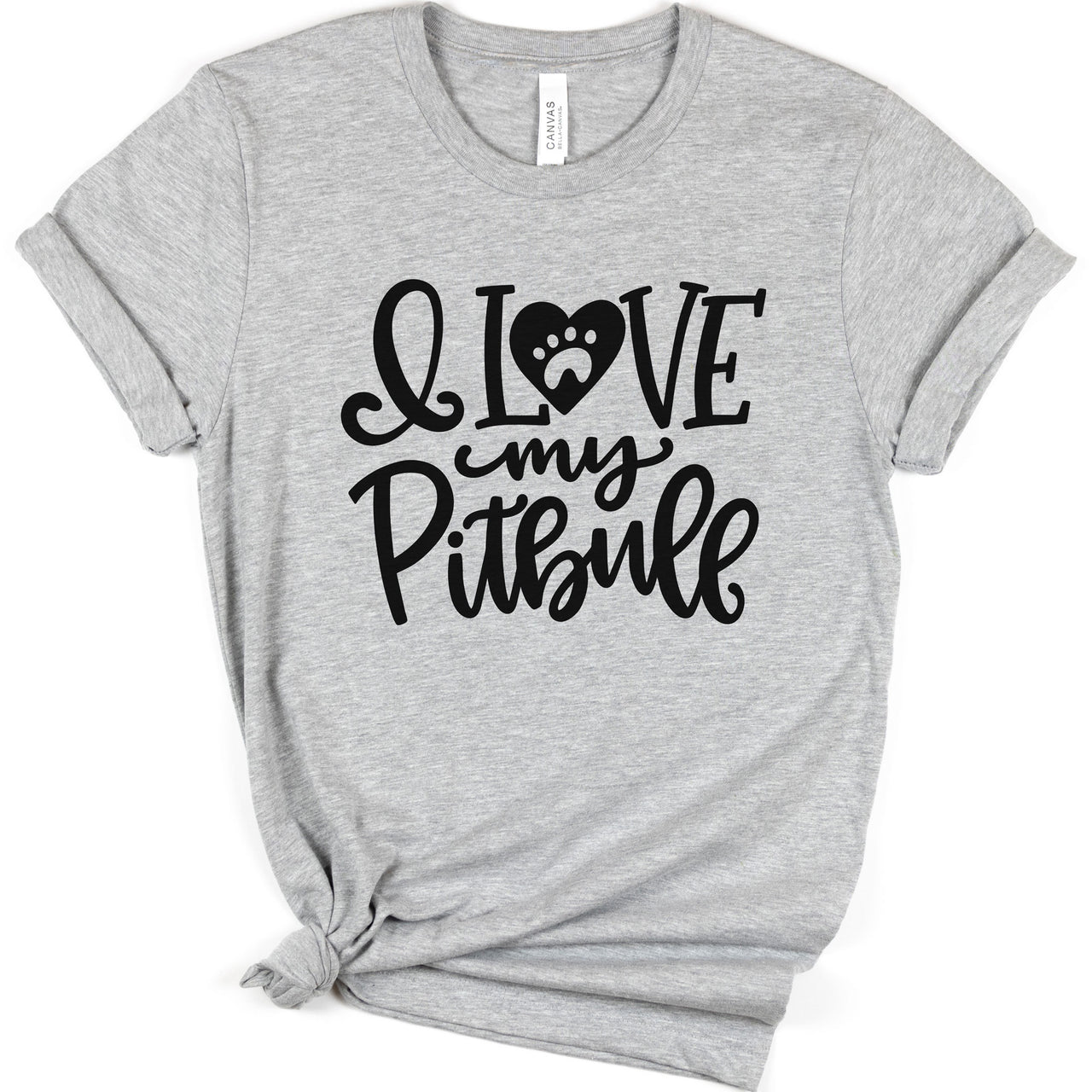 I Love My Pitbull T-Shirt