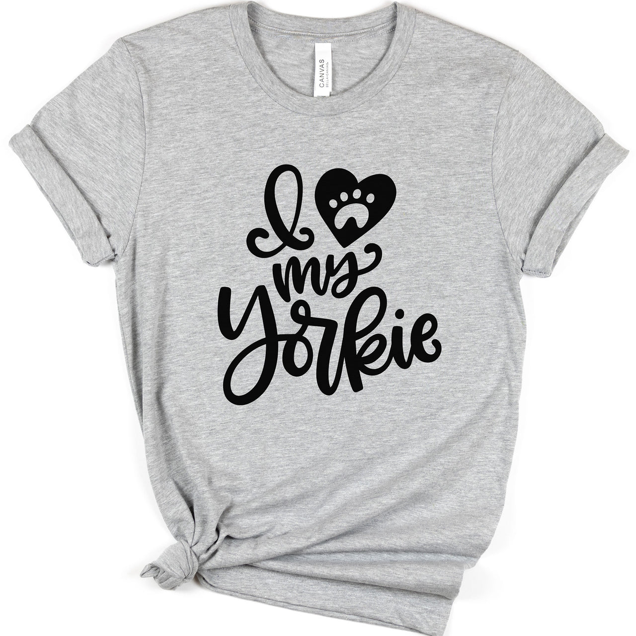 I Love My Yorkie T-Shirt