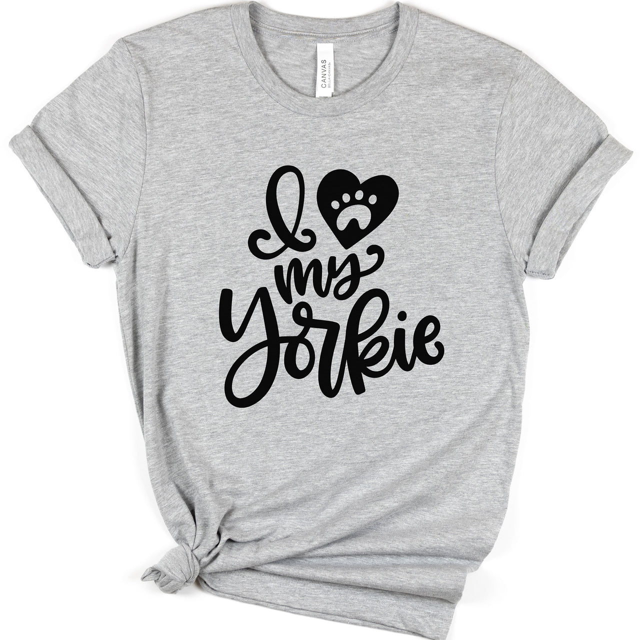 I Love My Yorkie T-Shirt
