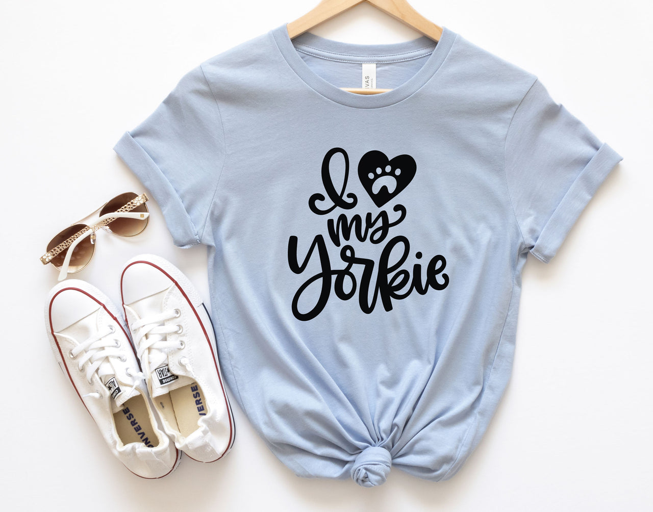 I Love My Yorkie T-Shirt