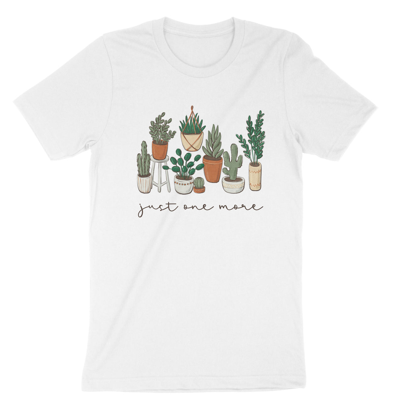 Plant LoverT-Shirt, Just One More Plant Tee Shirt