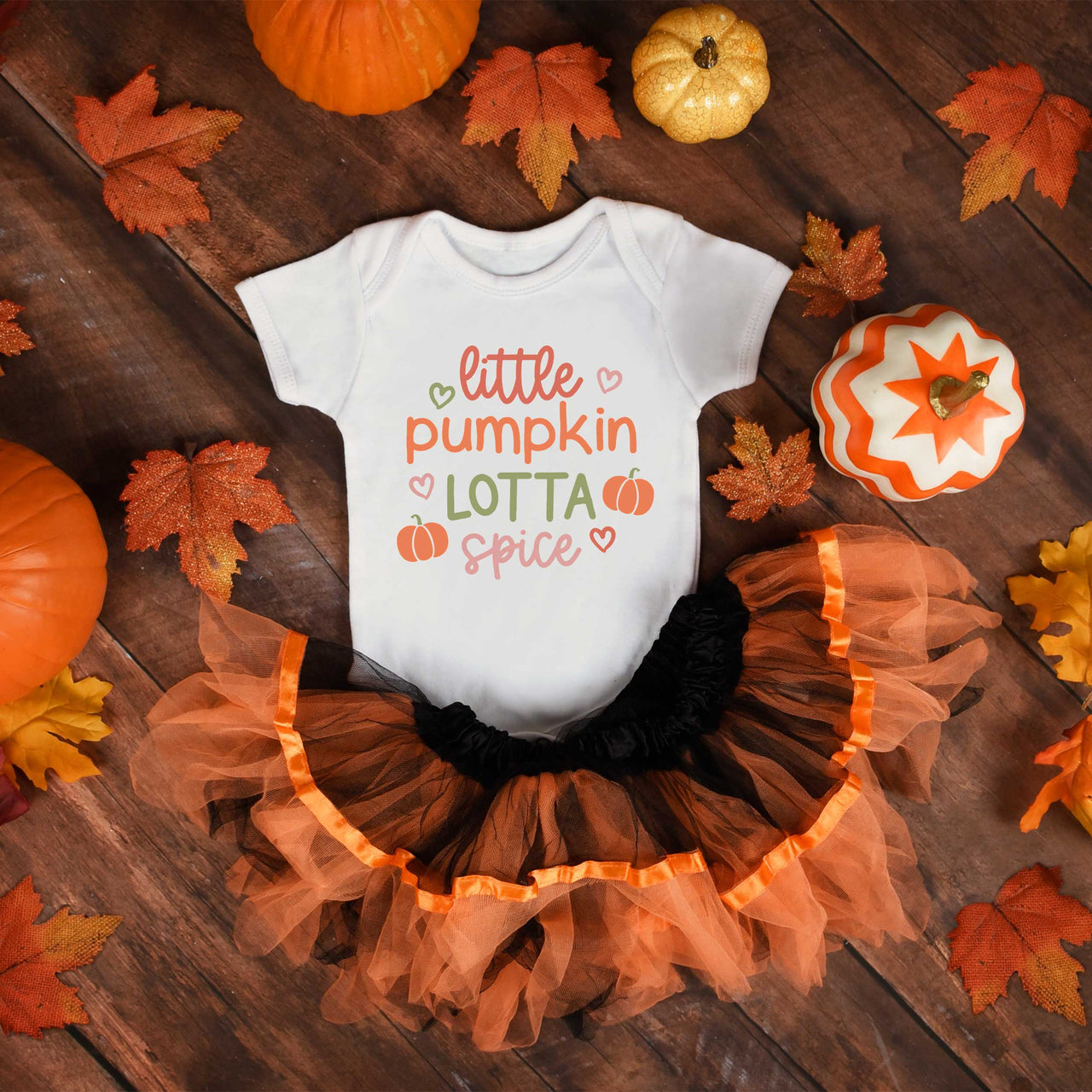 Little Pumpkin Lotta Spice Baby One Piece