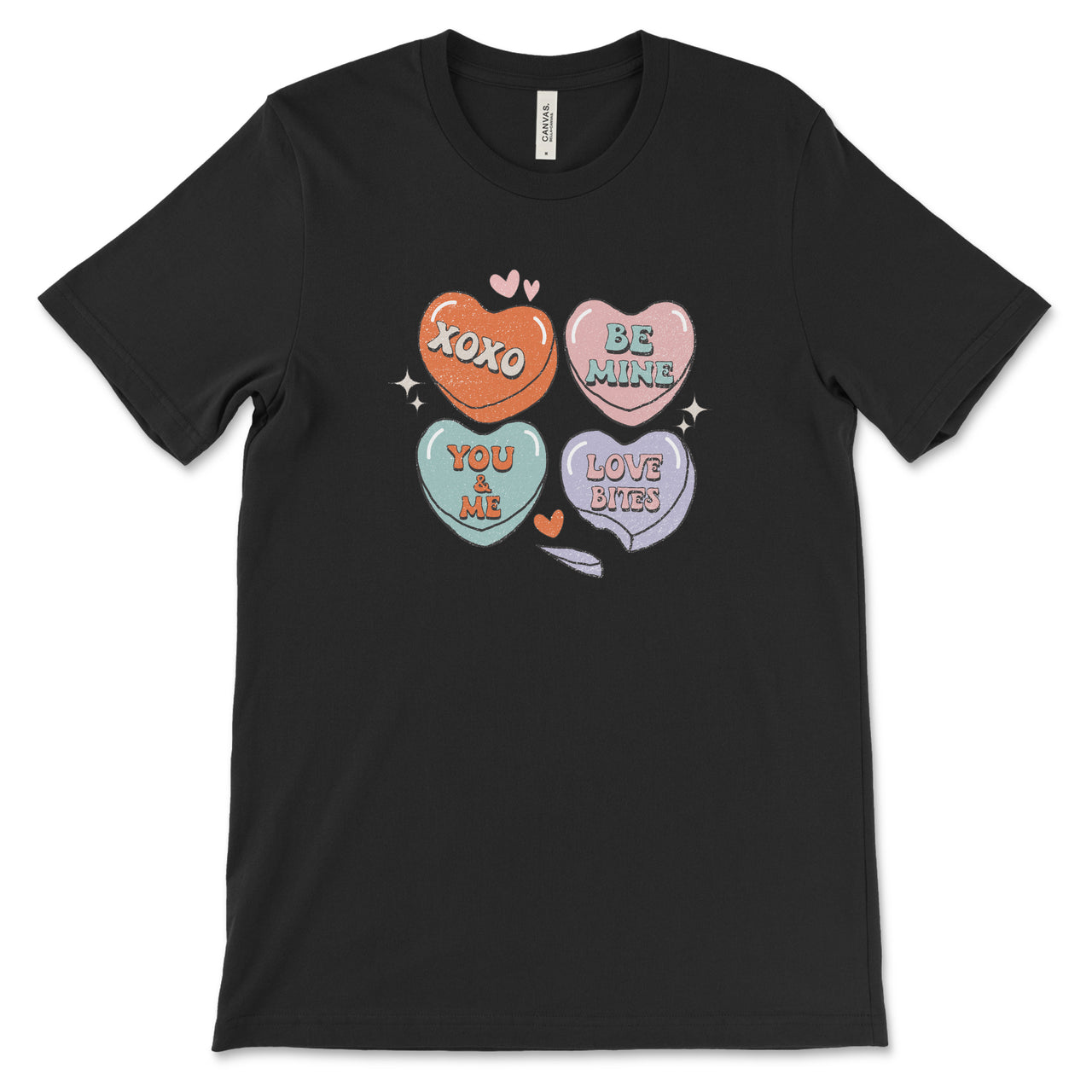 Love Bites T-Shirt - Valentine's Day Candy Hearts Shirt