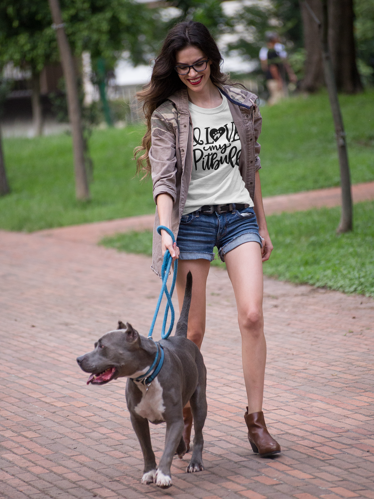 I Love My Pitbull T-Shirt