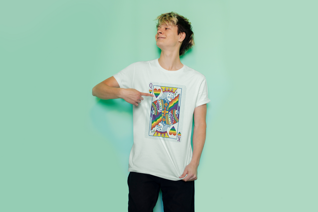 Queer King T-Shirt, Queen King Pride Tee Shirt