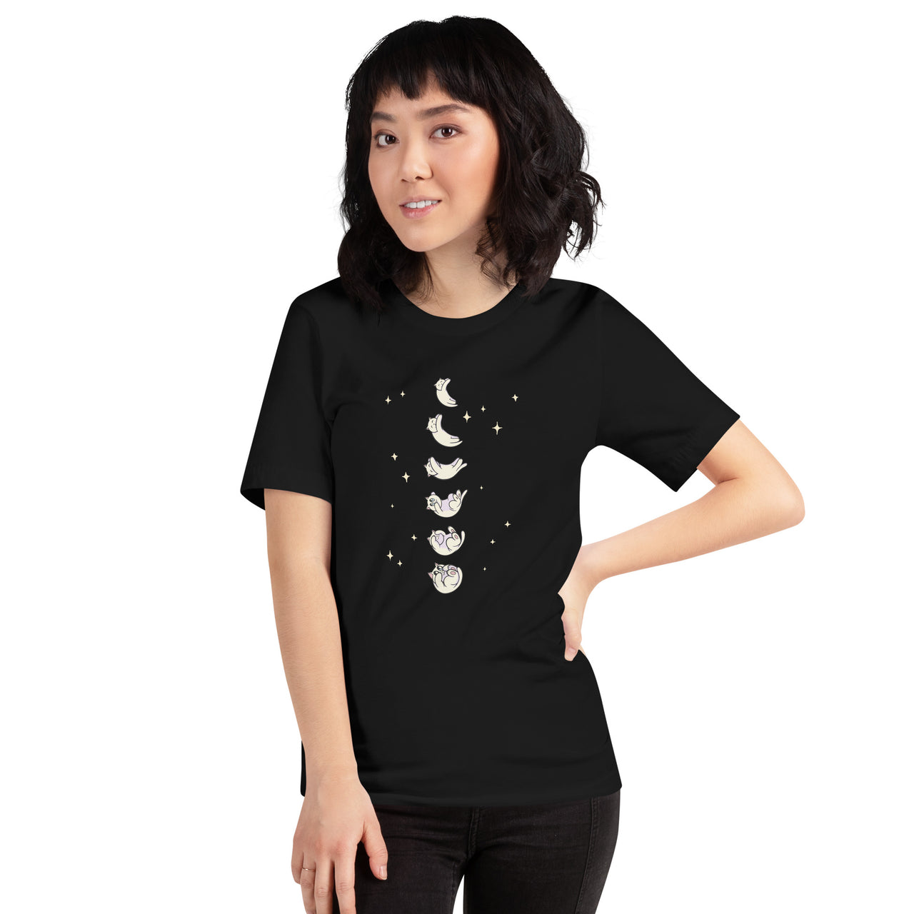 Cat Moon Cycles T-Shirt