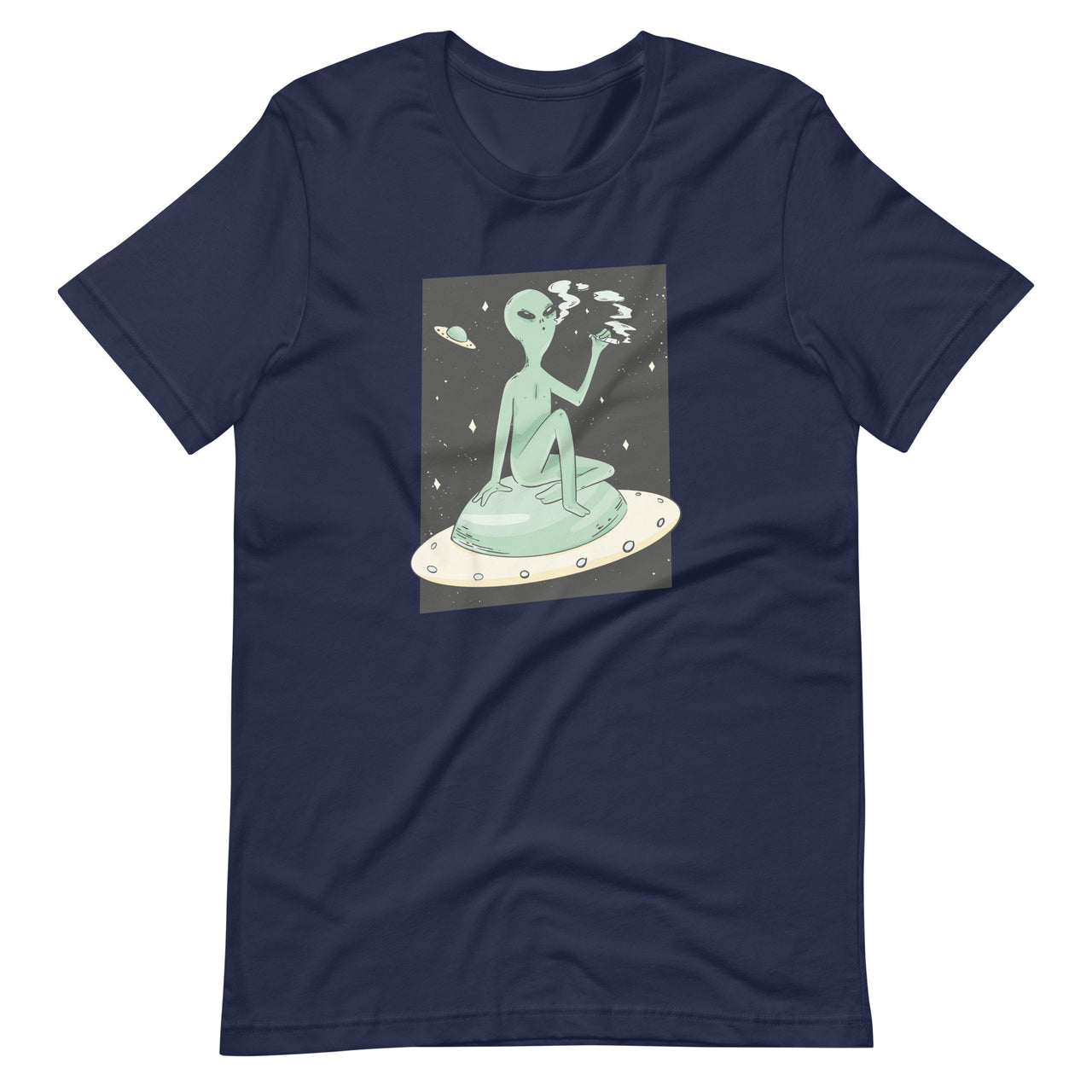 Alien Smoking T-Shirt