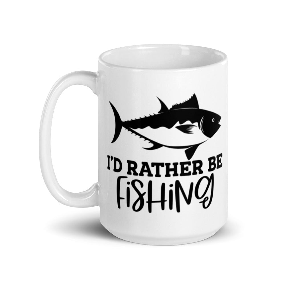 I'd Rather Be Fishing Mug