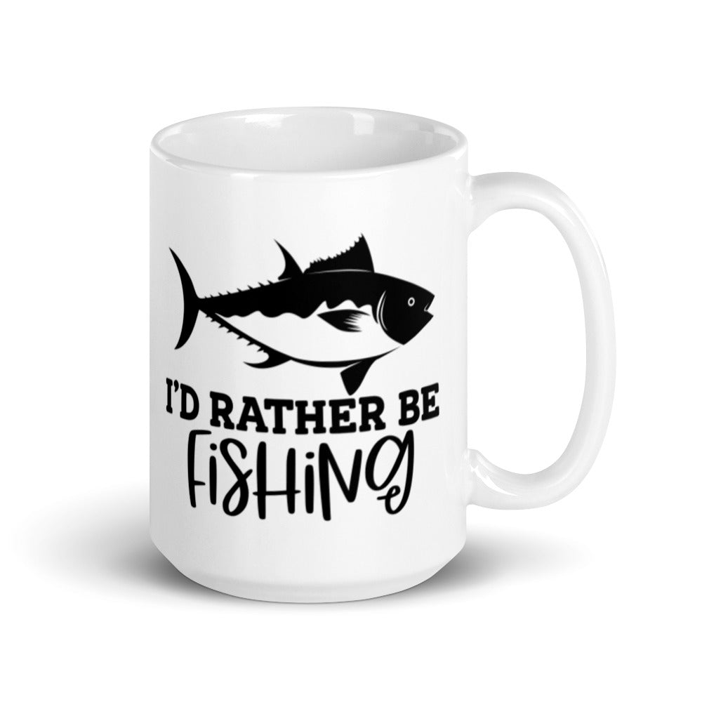 I'd Rather Be Fishing Mug