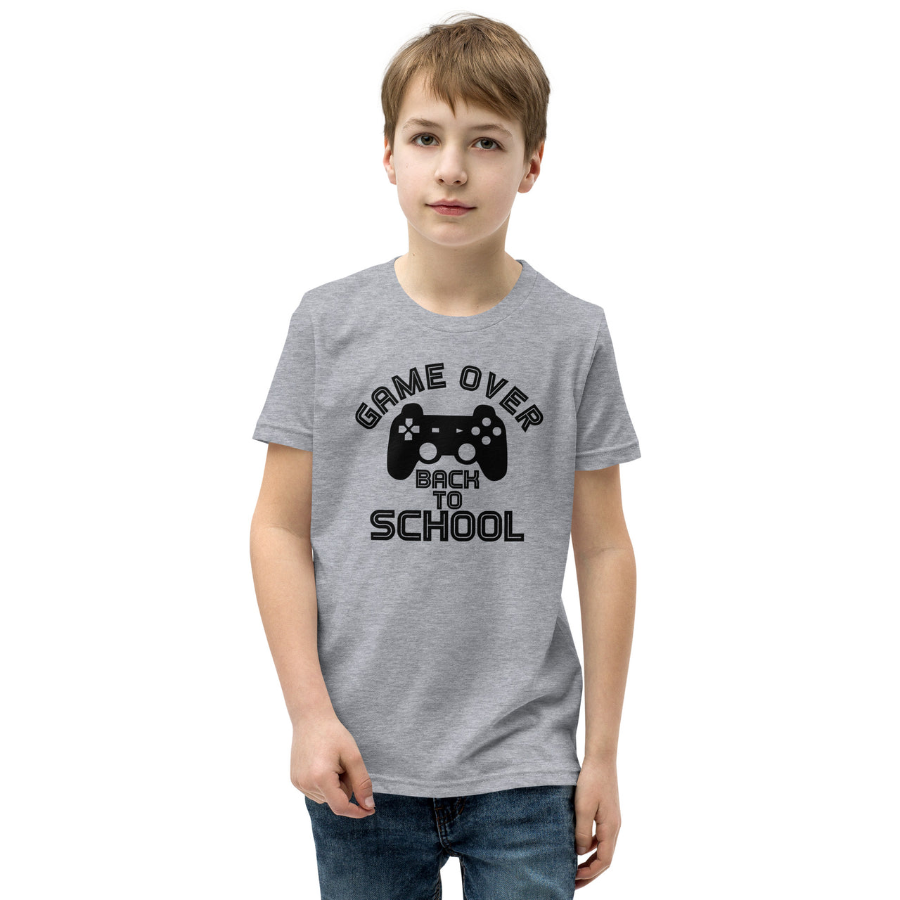 Game Over Back to School Kids T-Shirt